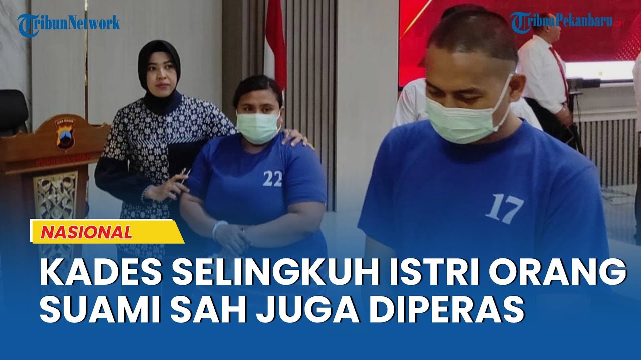 KRONOLOGI Kades di Demak Selingkuhi Istri Orang, Suami Sah Ikut Diperas