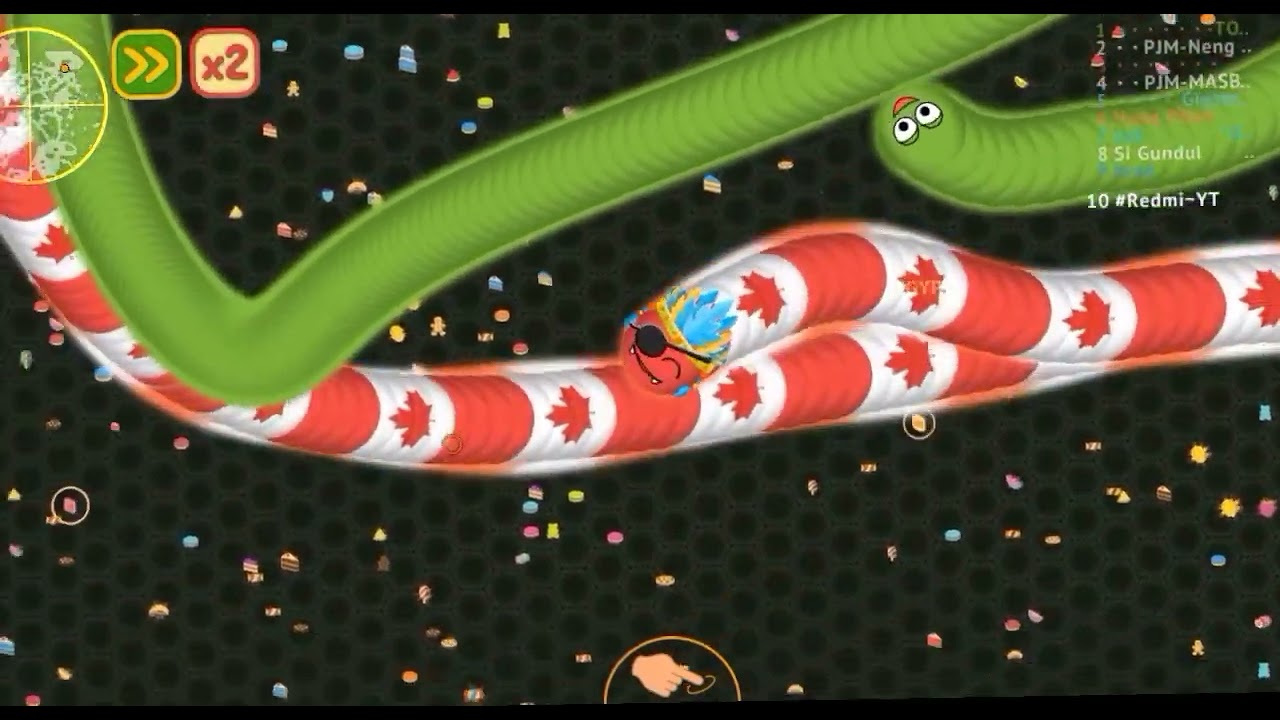 Wormate io with Tiny Snake