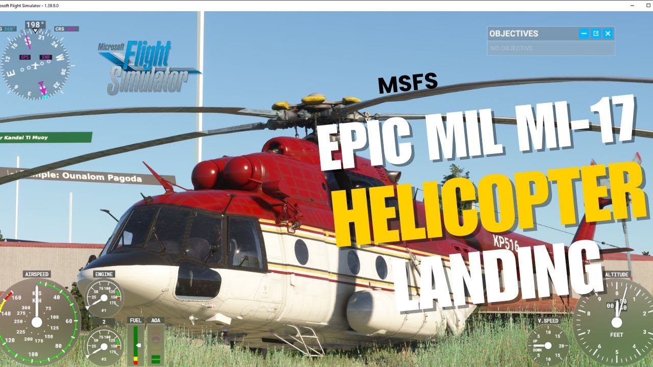 🚁 EPIC Mil Mi-17 Tactical Landing | Microsoft Flight Simulator 2020