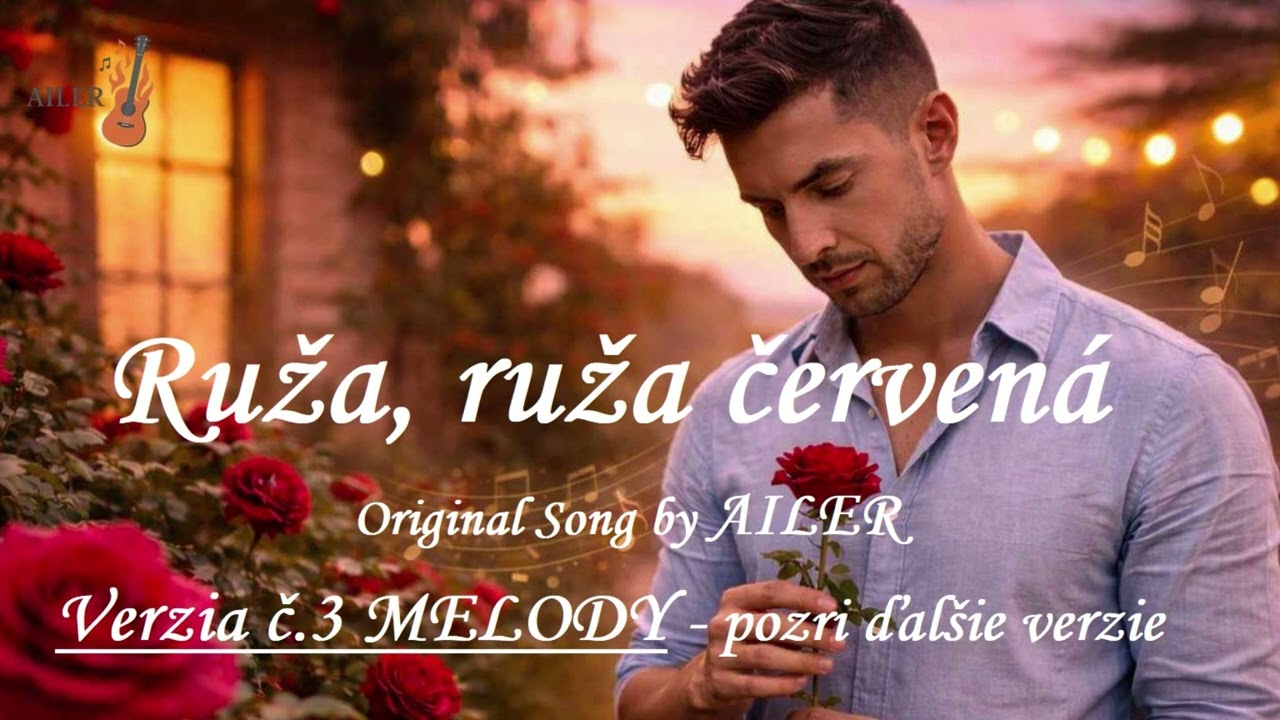 Ruža, ruža červená MELODY (Original Song) | AILER