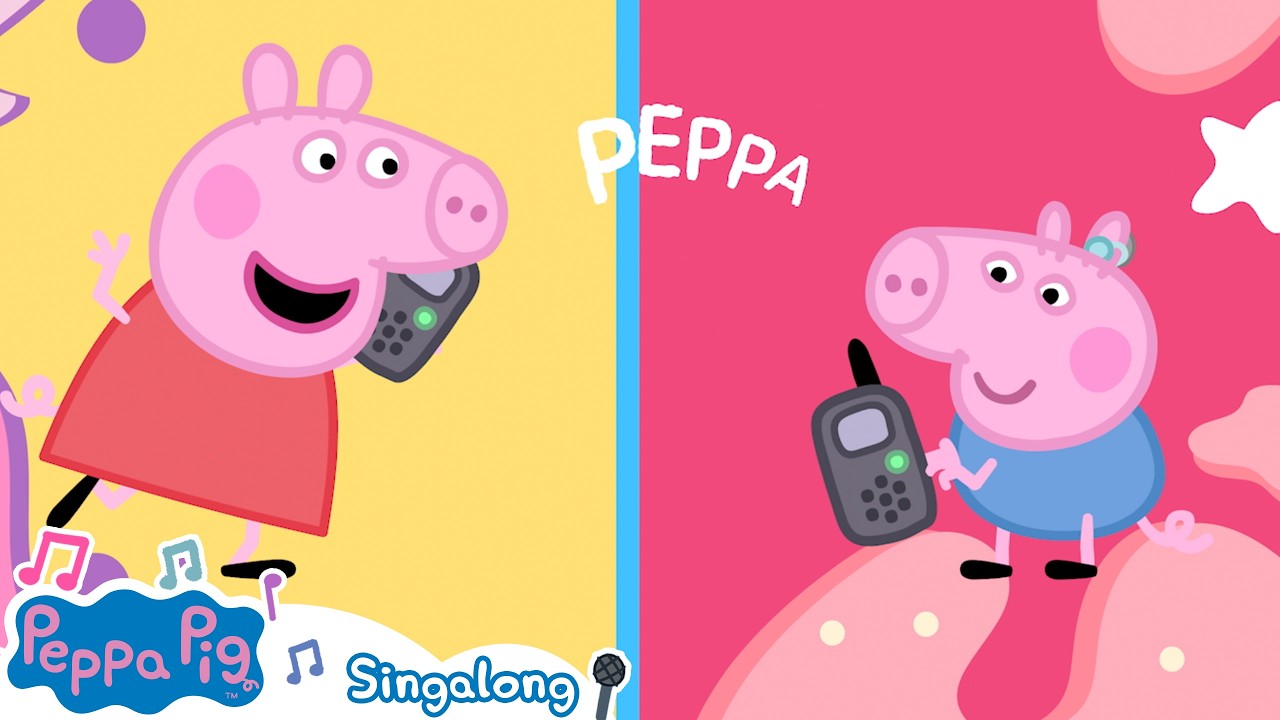 🎶 George Says PEPPA! 💫 NEW Singalong Nursery Rhymes & Kids Songs 💕 Family Songs 🏃&zwj;♀️ Peppa Pig Songs