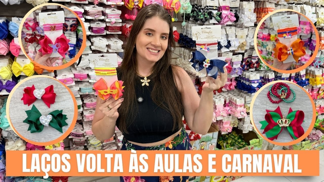 LAÇOS E TIARAS BARATOS NA 25 DE MARÇO