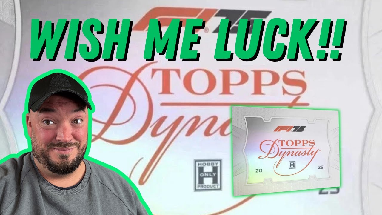 Topps F1 Dynasty 2025 Box Opening!! Wish me Luck