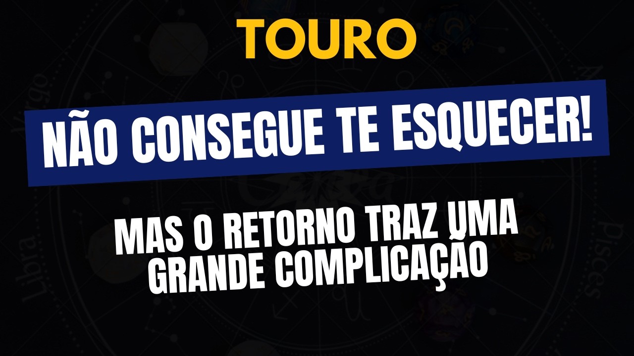 TOURO ♉️ CUIDADO! Não se engane; O Tarot revela um PERIGO...