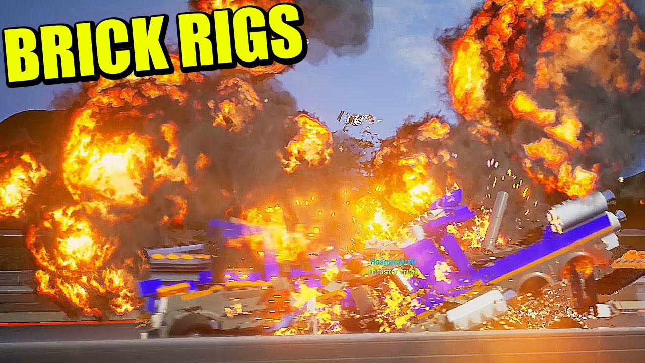 BRICK RIGS - DEMOLIENDO LA CIUDAD, Y COLISIONES ÉPICAS | Gameplay Español