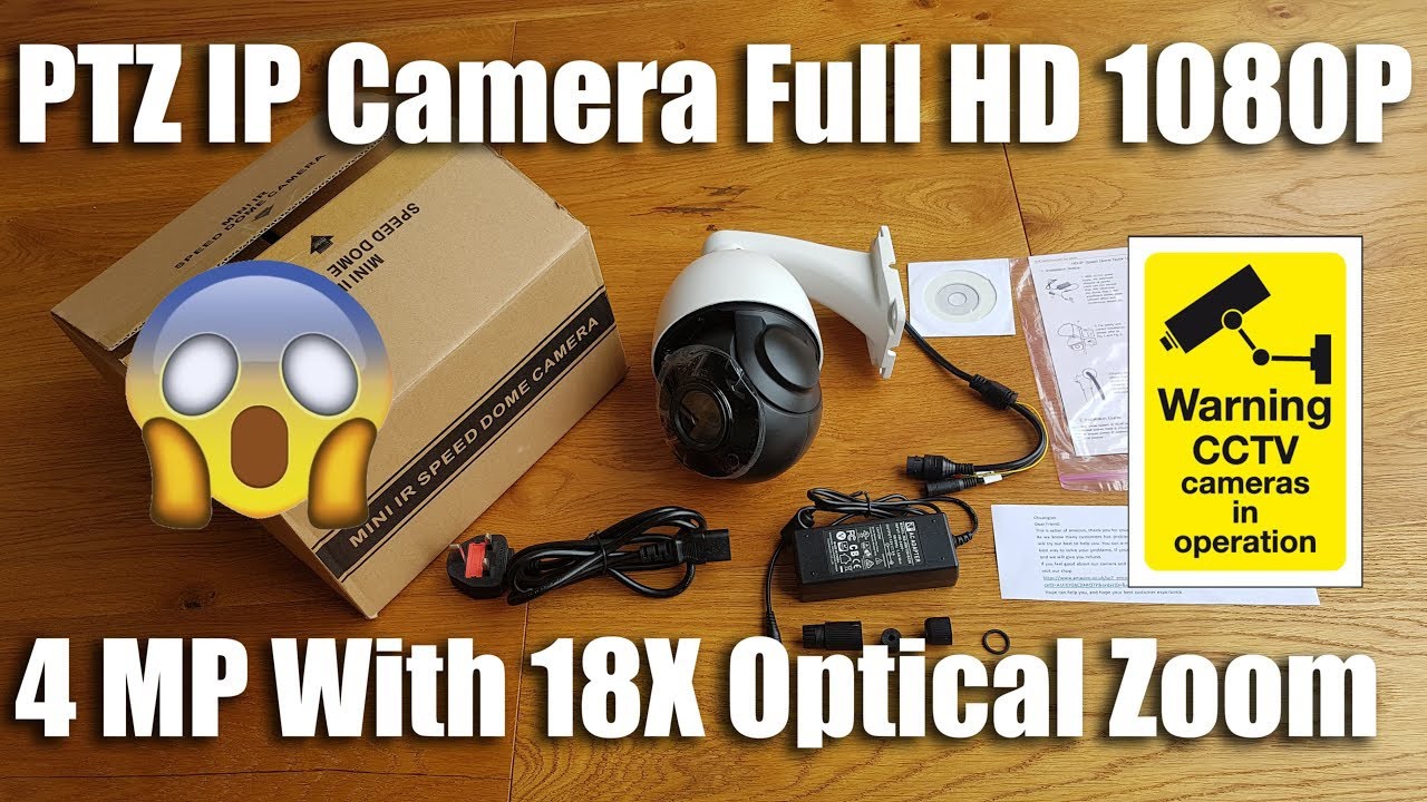 WGCC PTZ IP Camera H.264/H.265 Onvif 4 MP Full 1080P 18X Optical Zoom [Hands on Review and Test]