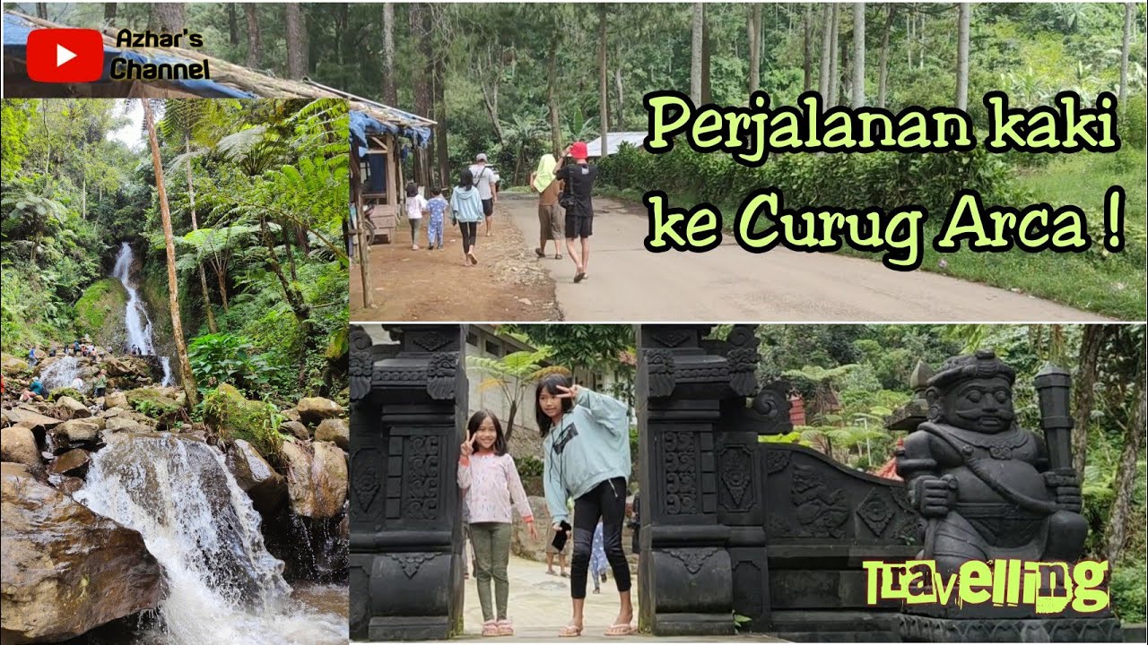 CURUG ARCA PUNCAK 2 BOGOR | JALAN KAKI DARI CAMP GROUND TAMAN BUKIT PURNAMA