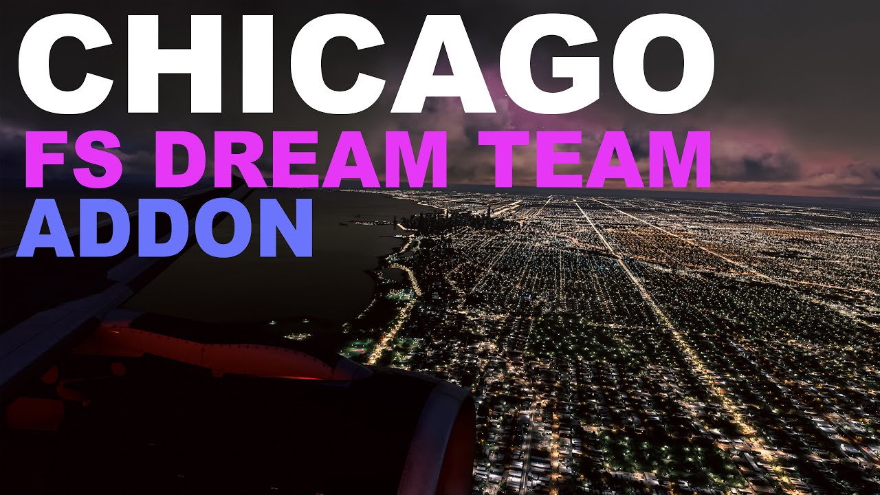 Chicago O Hare (FSDreamTeam) / MSFS Fenix /4k HDR