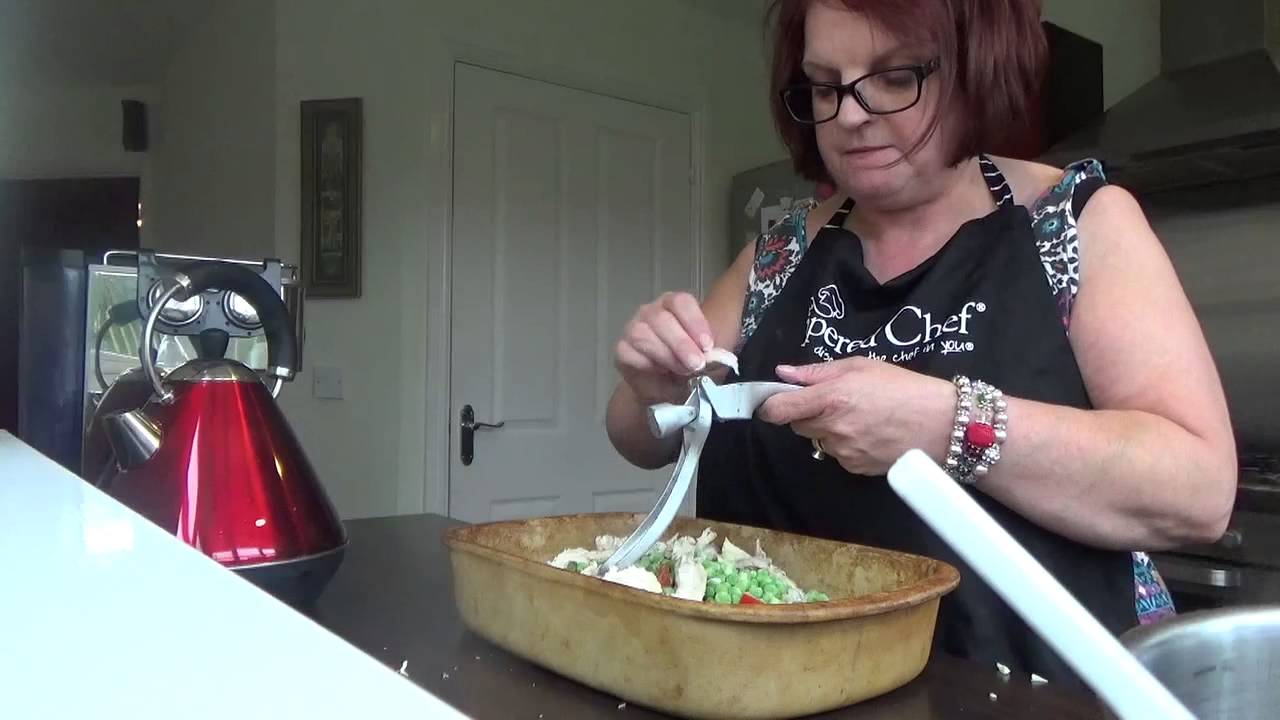 Pampered Chef Easy-No Stir Risotto Preparation
