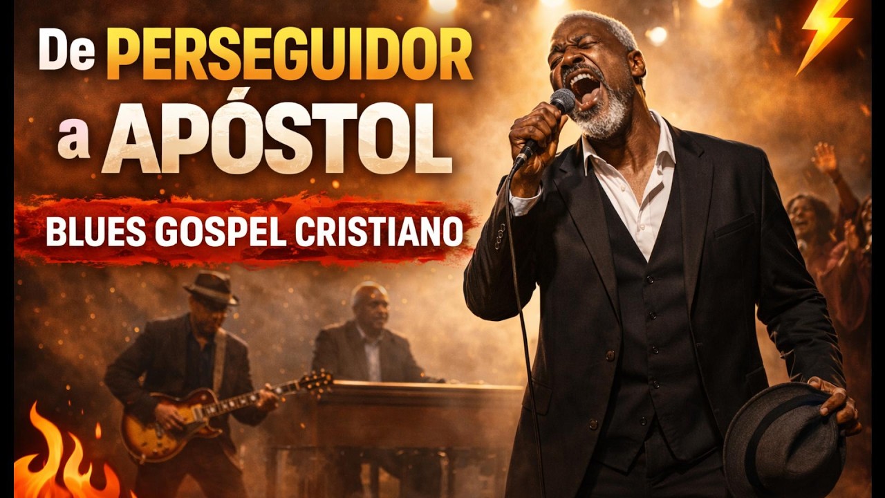 De Perseguidor a Apóstol | Blues Gospel Intenso Inspirado en la Conversión de Pablo 🔥