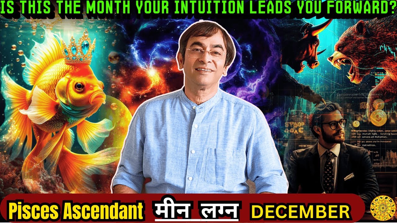 PISCES/MEEN LAGNA December 2025: MONEY, LOVE & DESTINY—What Awaits You? 🌟#astrology