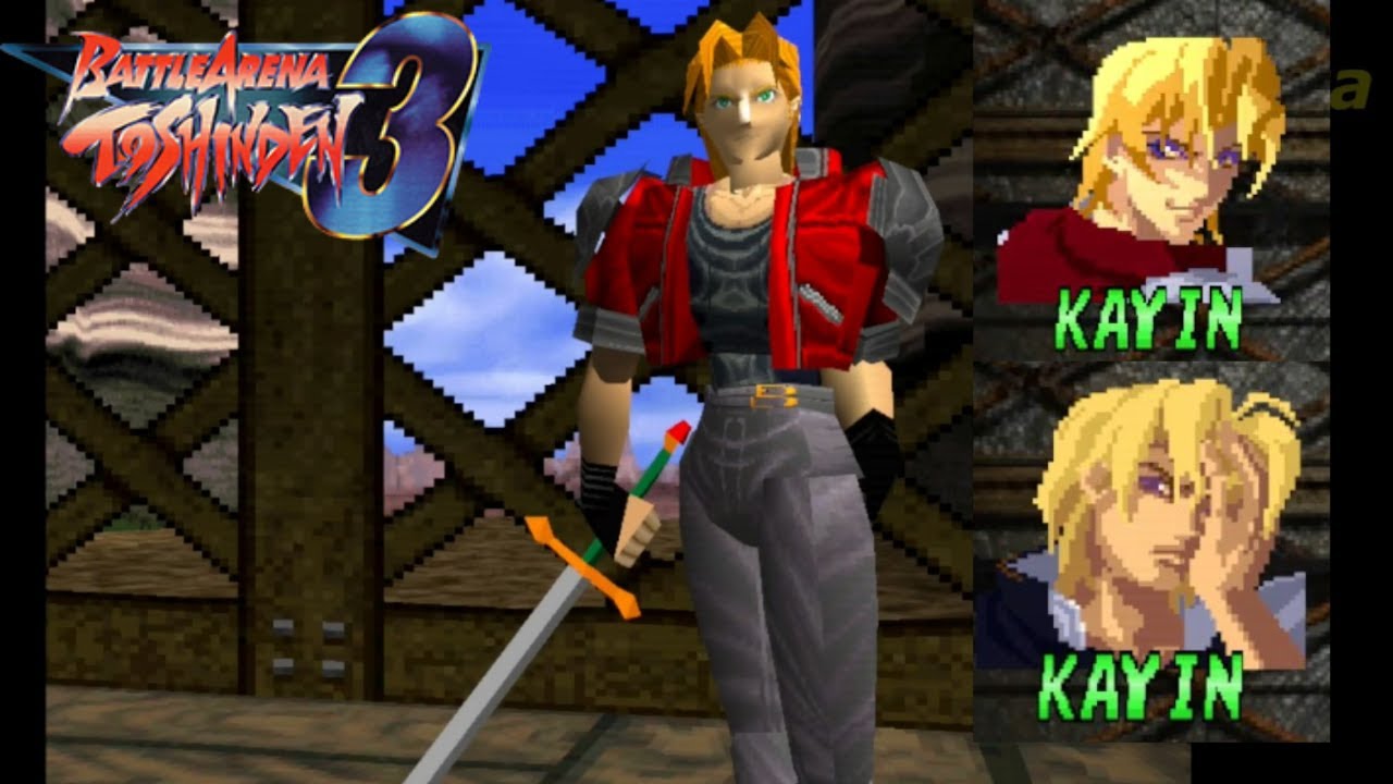 Battle Arena Toshinden 3 - Kayin Amoh [PS1 - Sony Playstation]