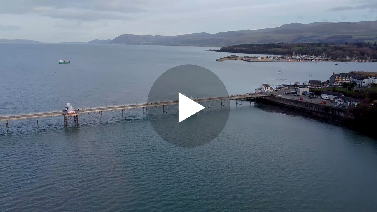 [Drone] Porth Penrhyn & Garth Pier, Bangor, North Wales