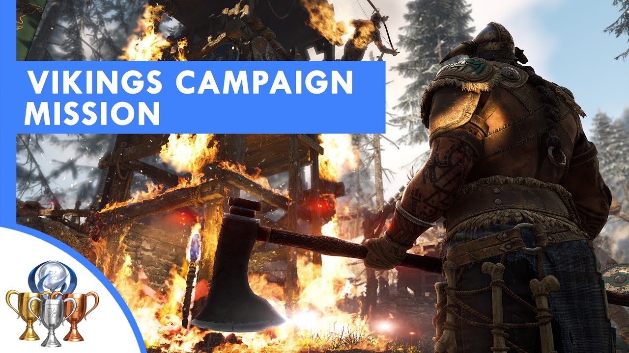 For Honor Gameplay Walkthrough: Viking Campaign Mission 