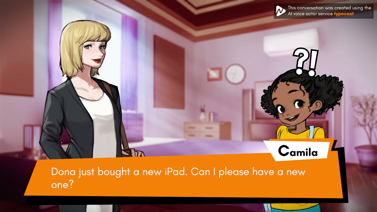 User-case: Webtoon style drama ft. AI voice actor 