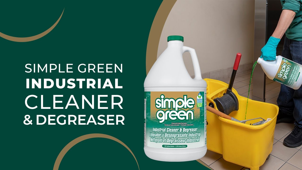 Simple Green Industrial Cleaner & Degreaser: Jan/San Applications