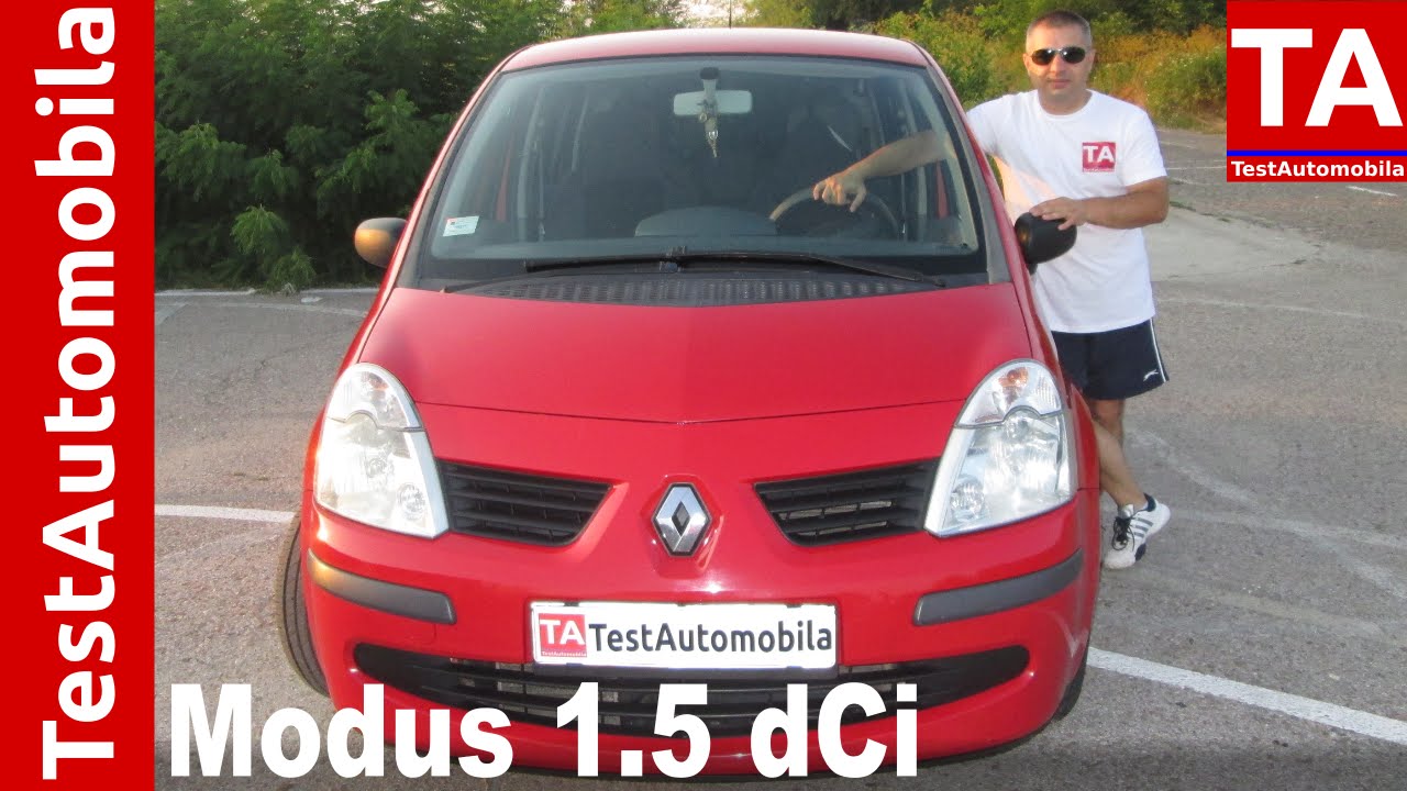 RENAULT Modus 1.5 dCi TEST