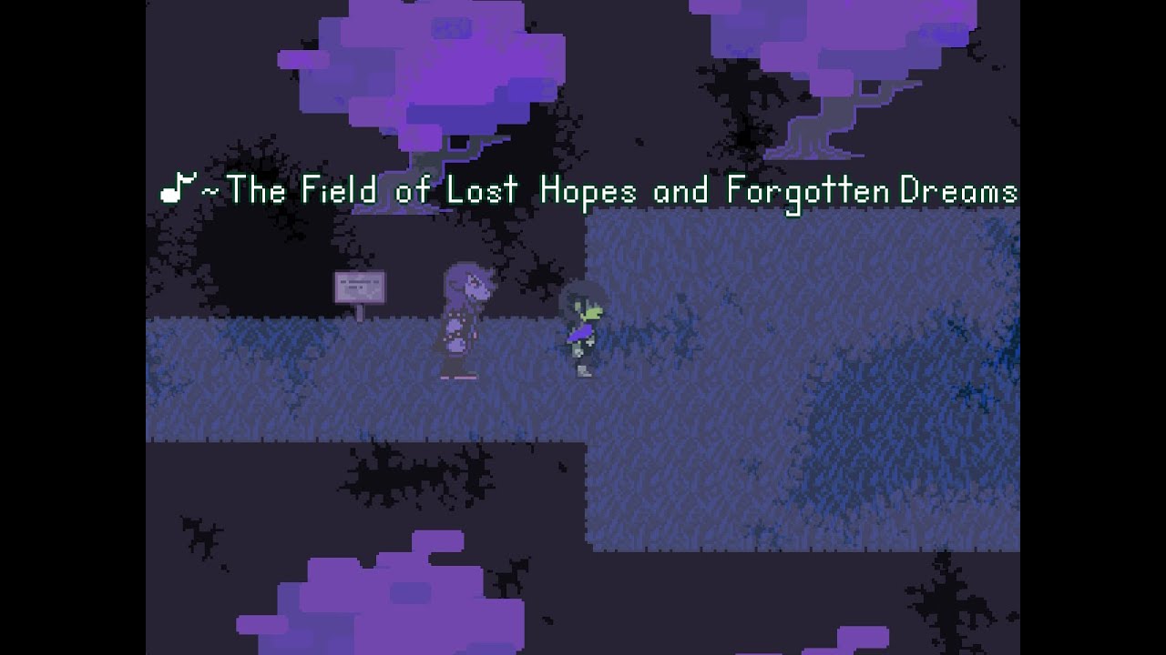 The Second Field: Field of Lost Hopes and Forgotten Dreams || Deltarune Cutscene Animation
