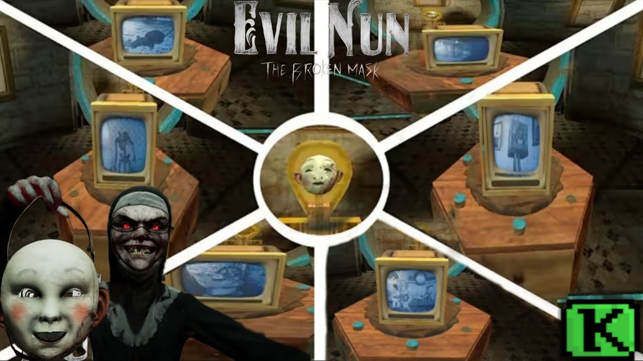 EVIL NUN ✓ ALL MASK COLLECTION ! FULL VIDEO 