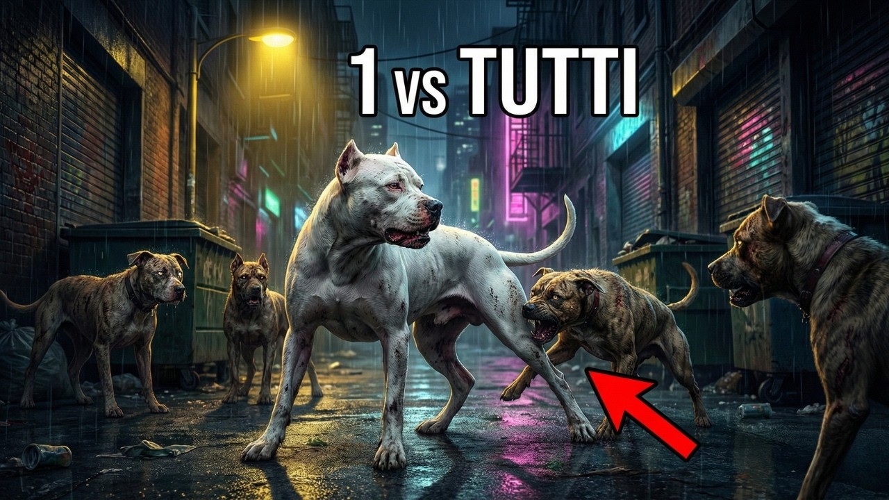 DOGO ARGENTINO: L'Ultimo Baluardo contro il Branco Randagio