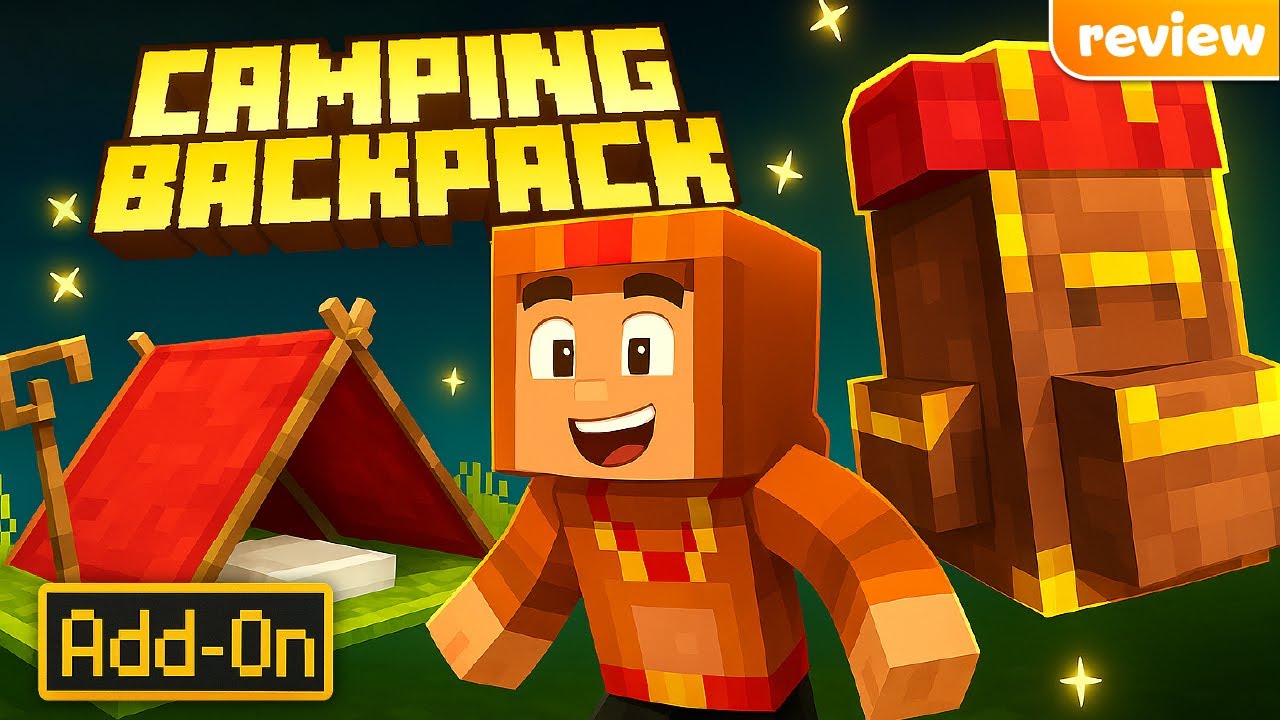 Review Camping Backpack ADD-0N para Minecraft (Bedrock)