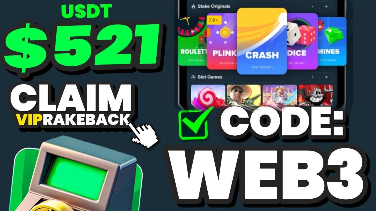 Stake promo code - WEB3 for FREE VIP BENEFITS Bonus on Stake