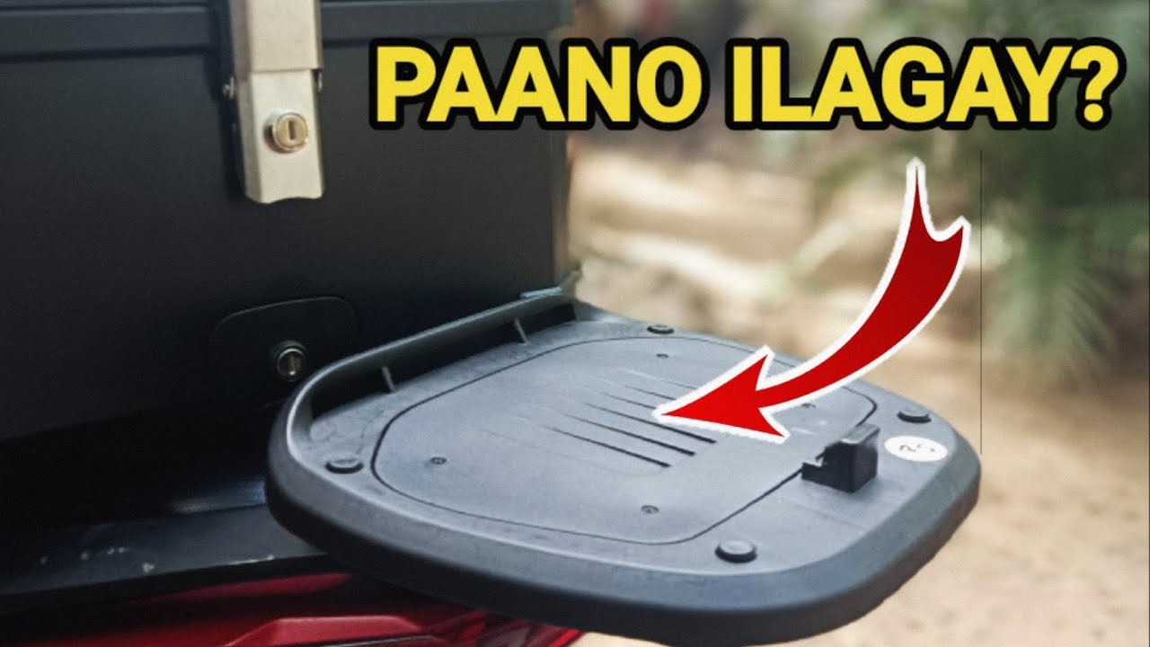 Paano maglagay ng TOPBOX sa Motor | MOTO ARCH | HONDA CLICK