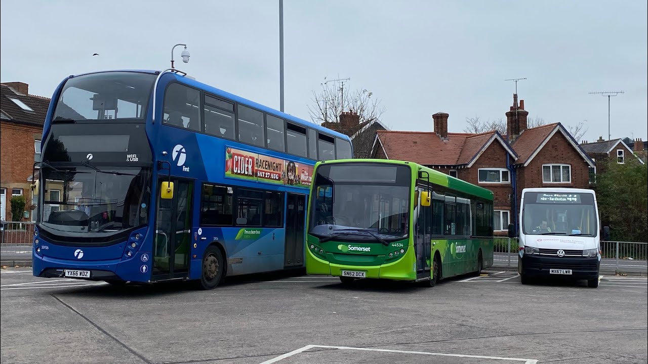 Bus Spotting at Yeovil Bus Station 4/11/24