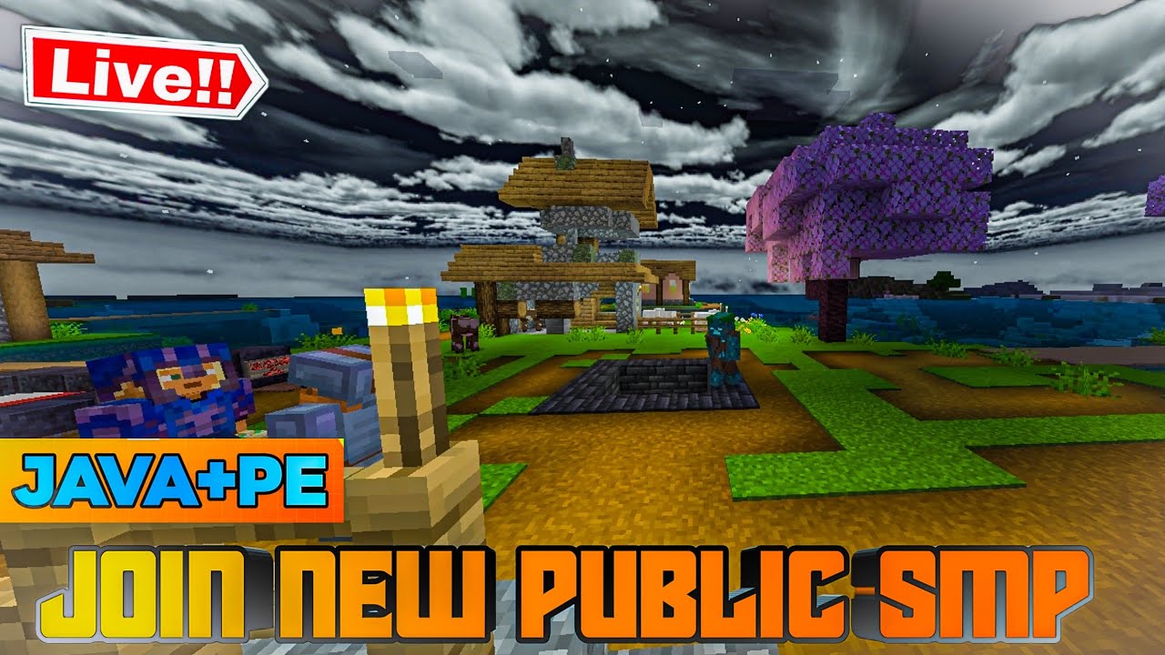 join My 1.21 Public Smp | Minecraft Live Java + Pocket Edition |  @rgs47ff