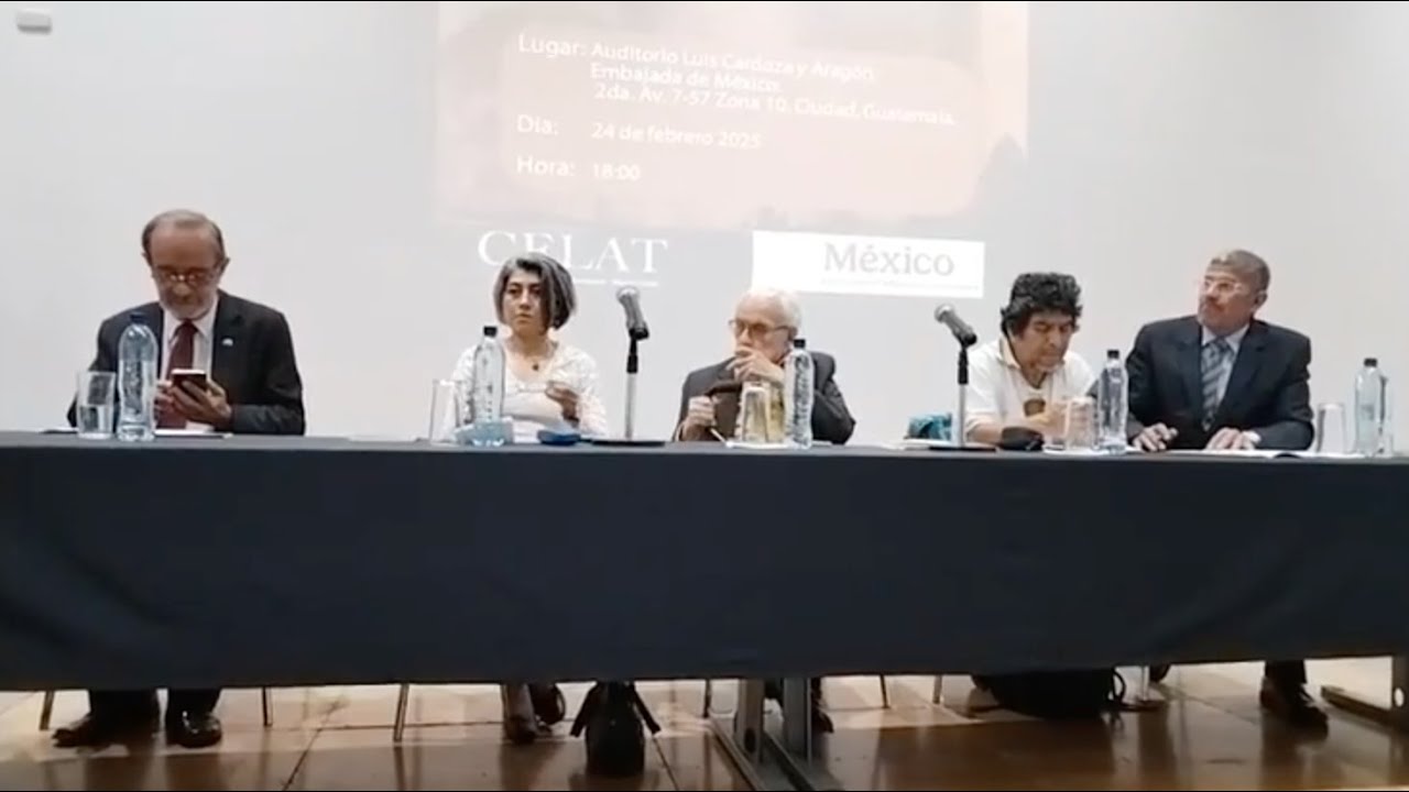 presentación del libro, “Universalidad del pensamiento político de Guillermo Toriello Garrido”