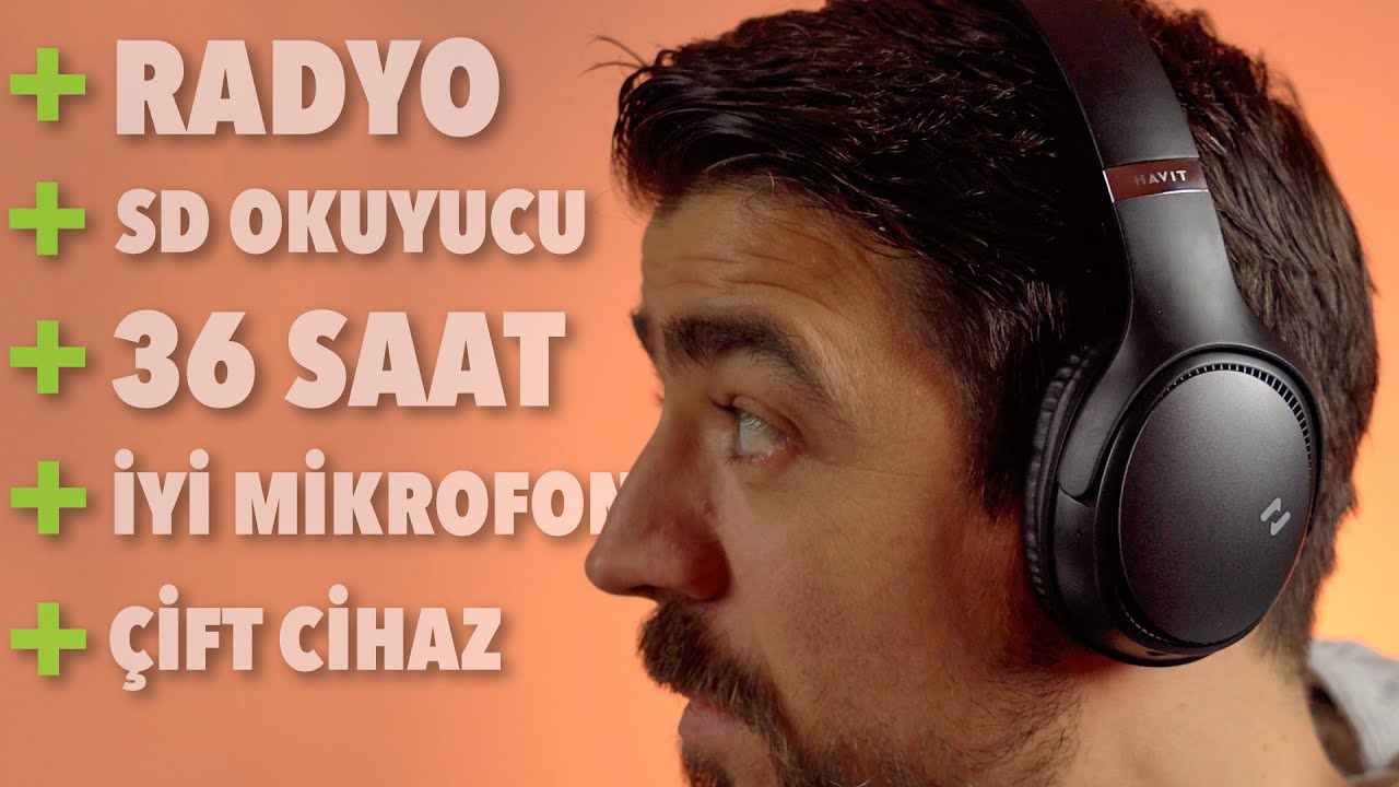 399₺🔥GARİBAN DOSTU KULAKLIK - Havit 630BT Kulak üstü inceleme