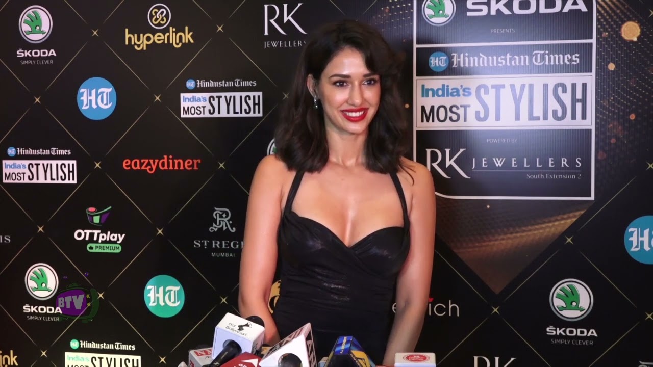 Disha Patani Talk With Media At HT Most Stylish Awards 2022