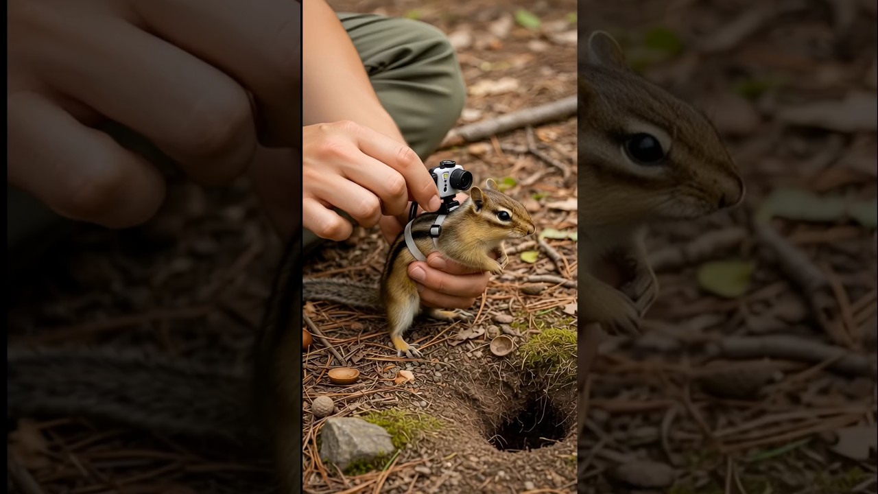 Tiny Camera on a Chipmunk&rsquo;s Back Exploring a Hidden Underground World | Research