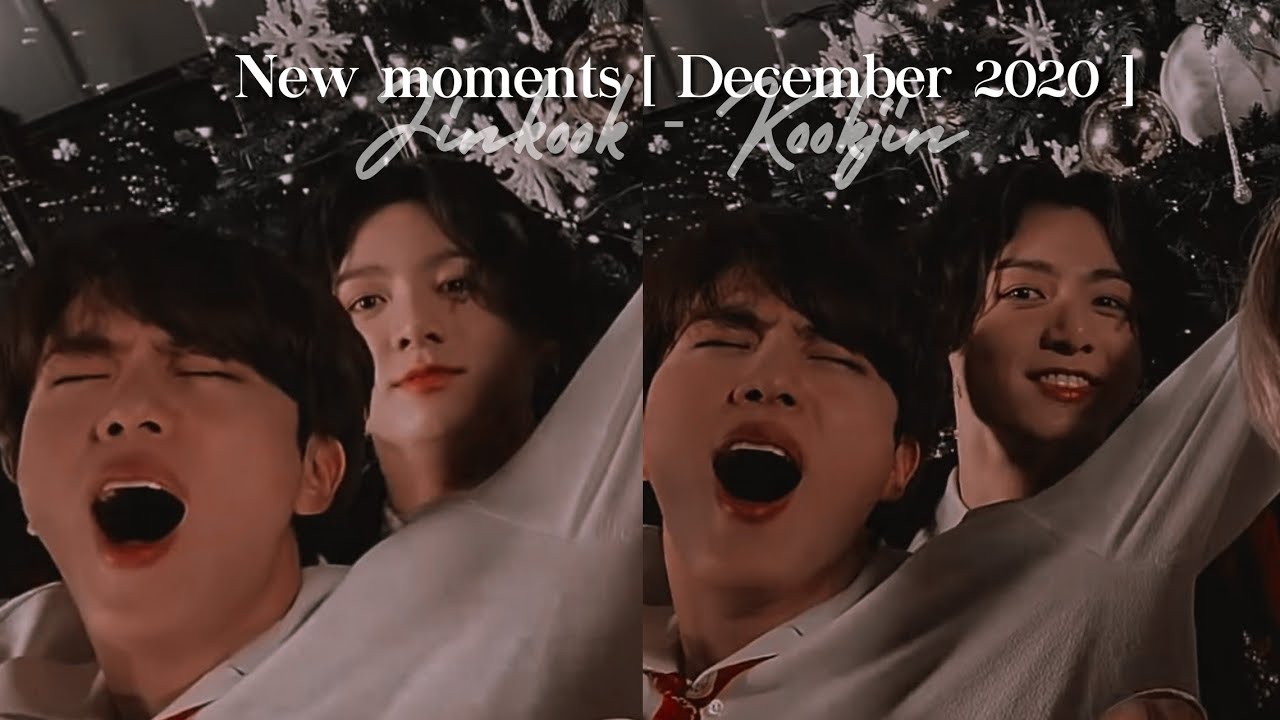 【 𝐌𝐎𝐌𝐄𝐍𝐓𝐒 𝐃𝐄𝐂𝐄𝐌𝐁𝐄𝐑 】— Jinkook - Kookjin ♡