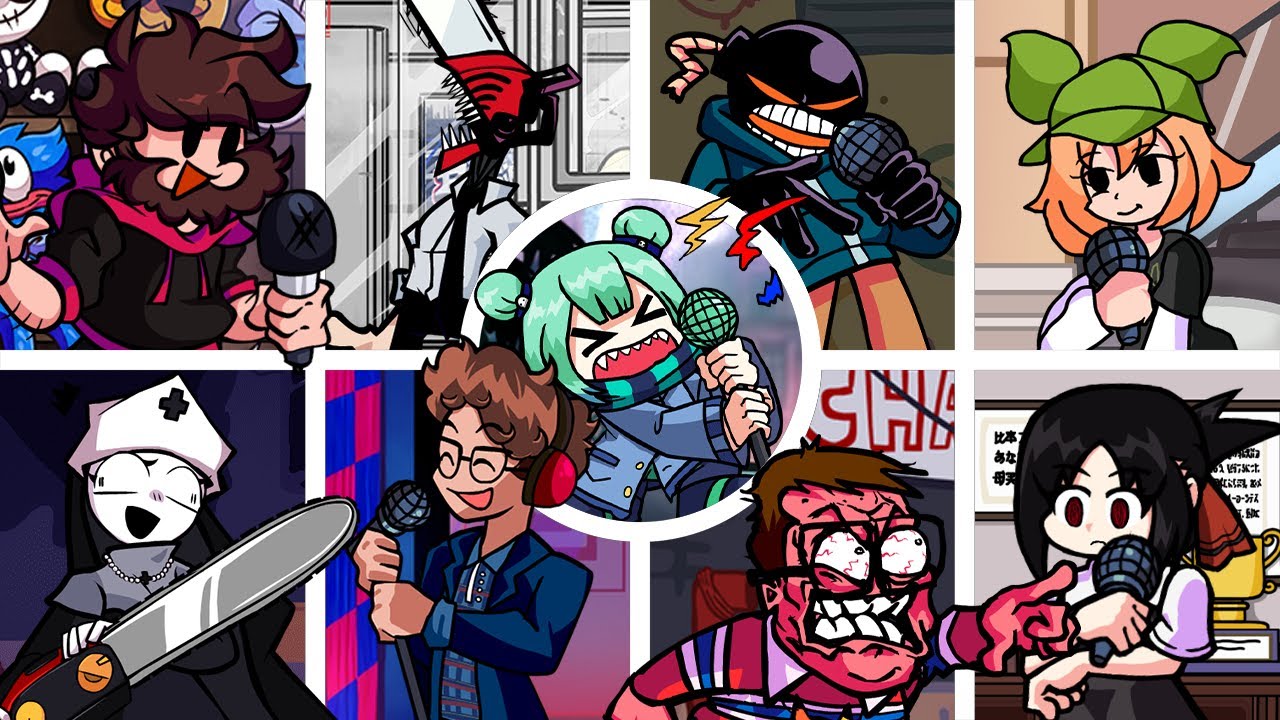 🎶KILLER SCREAM But Every Turn A Different Cover Is Used🎶(FNF HOLOFUNK But Everyone Sings it)