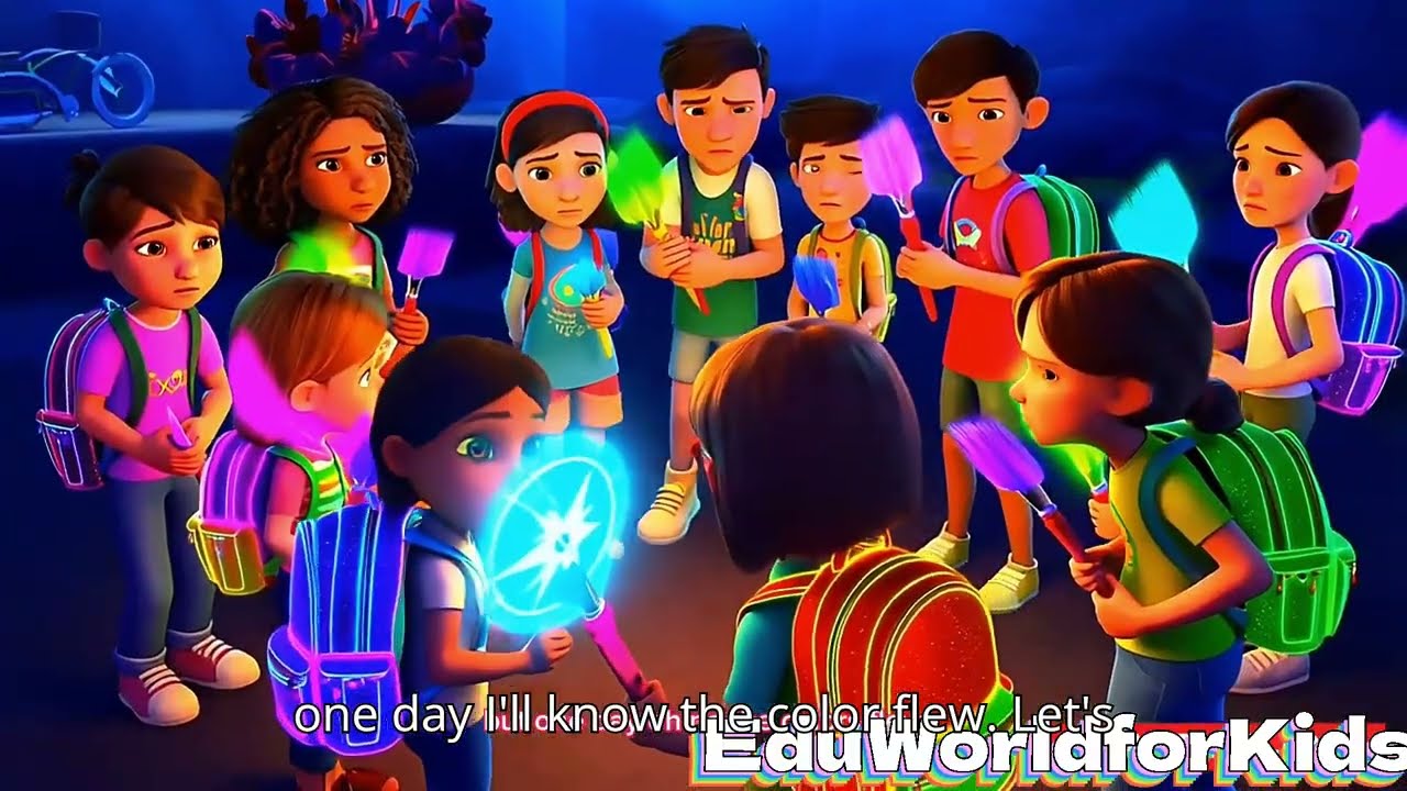 Color Quest Adventure in Rainbow Town Kids Learning Song #ColorQuest #RainbowTown #preschoolsongs