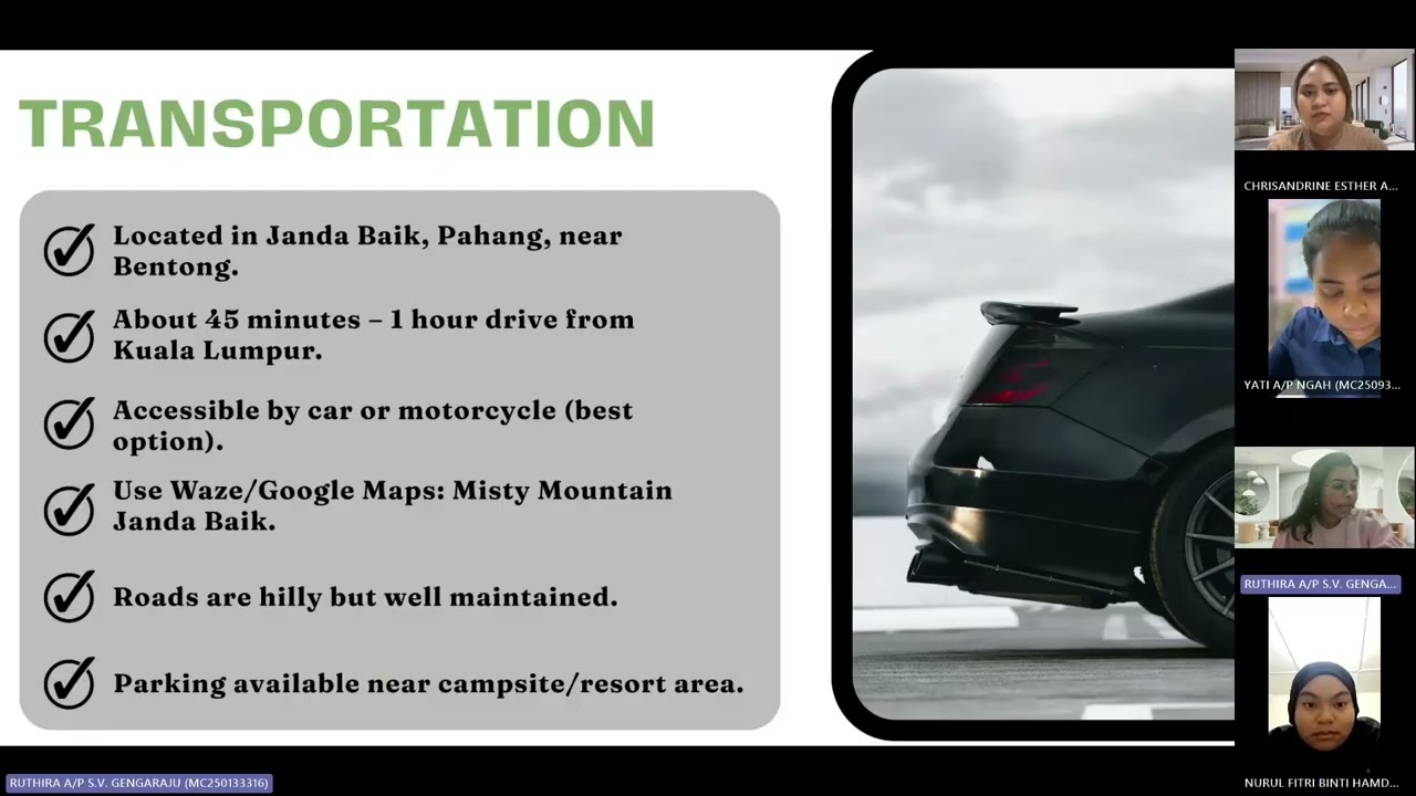 ENGLISH FOR ACADEMIC PURPOSES UGQB3033(MC-018)UPCOMING STAYCATION MISTY MOUNTAIN JANDA BAIK [UNITAR]