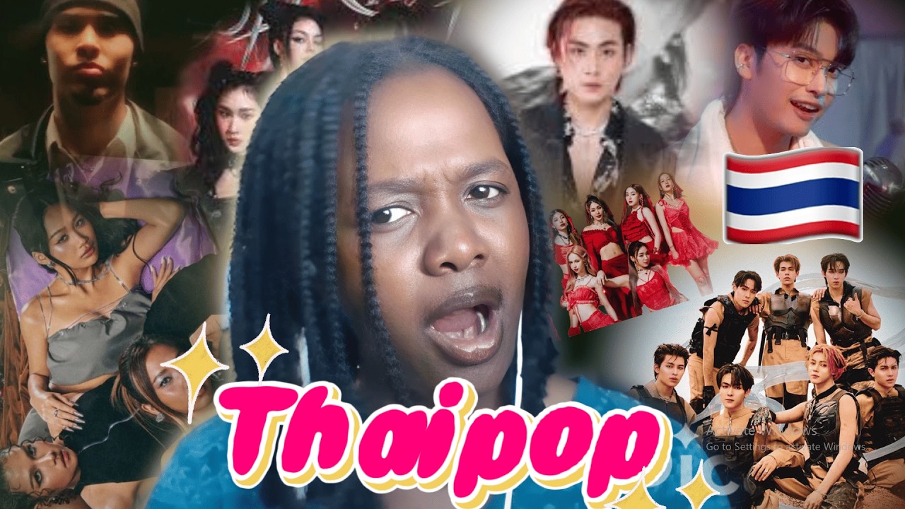 Reacting to THAI POP for the FIRST time | 4EVE + DIAMOND + LYKN + VIIS + DREAMGALS + NONT + TOBII