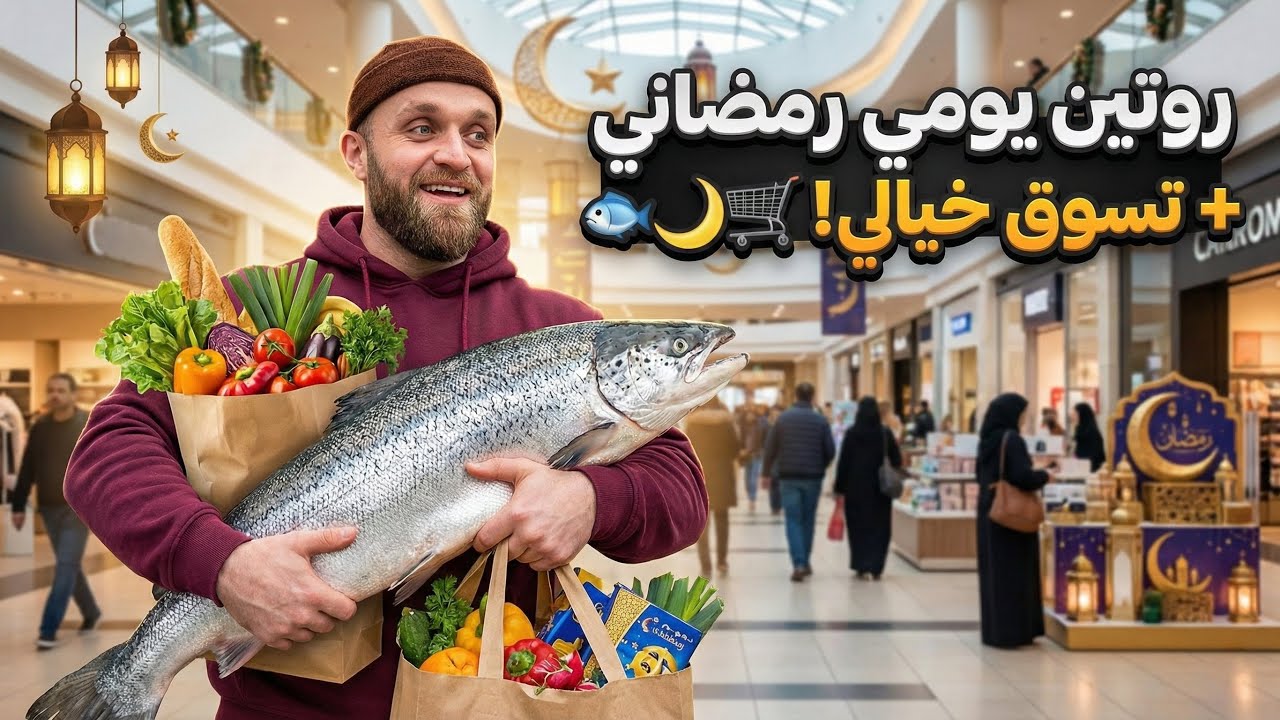🏆 لن تصدق أجواء رمضان في بلجيكا 🇧🇪😱 جولة داخل  أكبر سوق للمسلمين! 🌙