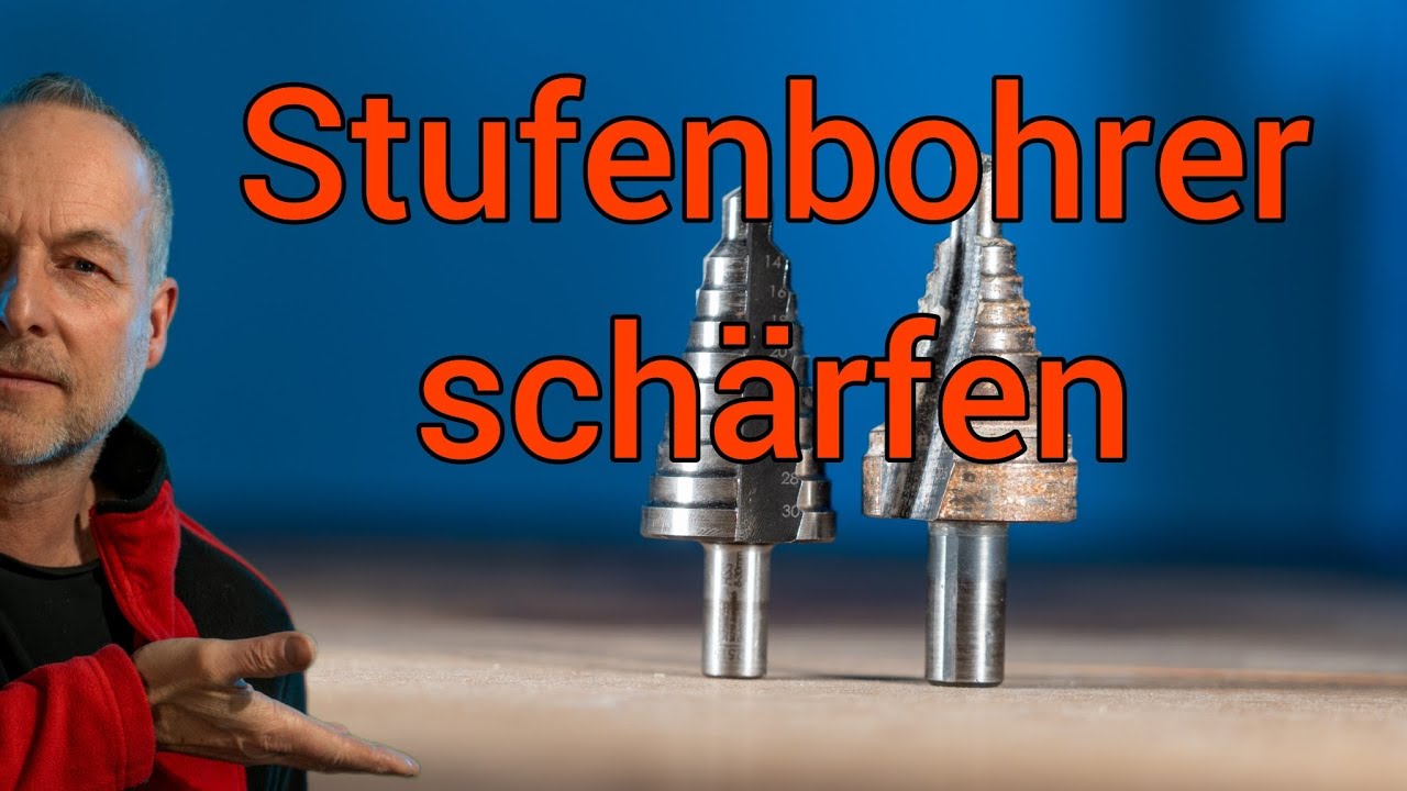 Stufenbohrer sch&auml;rfen &ndash; einfach & schnell! So geht&rsquo;s richtig