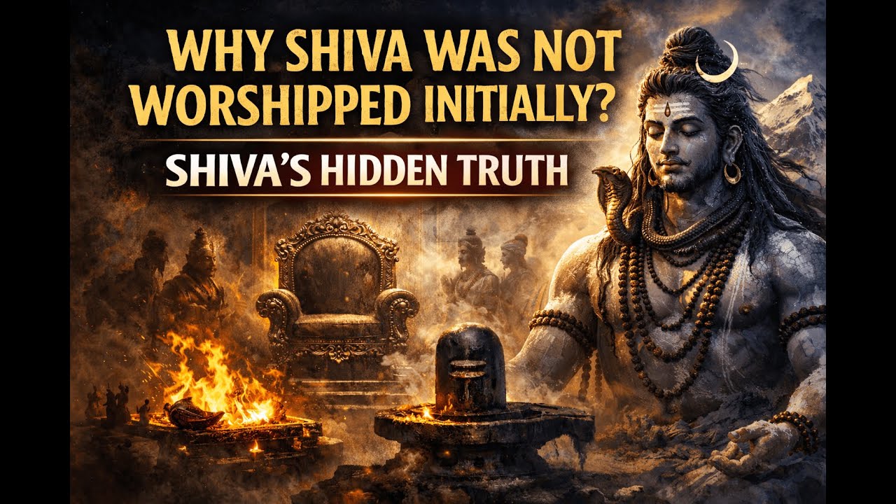 Why Shiva Was Not Worshipped Initially? | Hidden Shiva Mystery | Hindu Mythology Explained