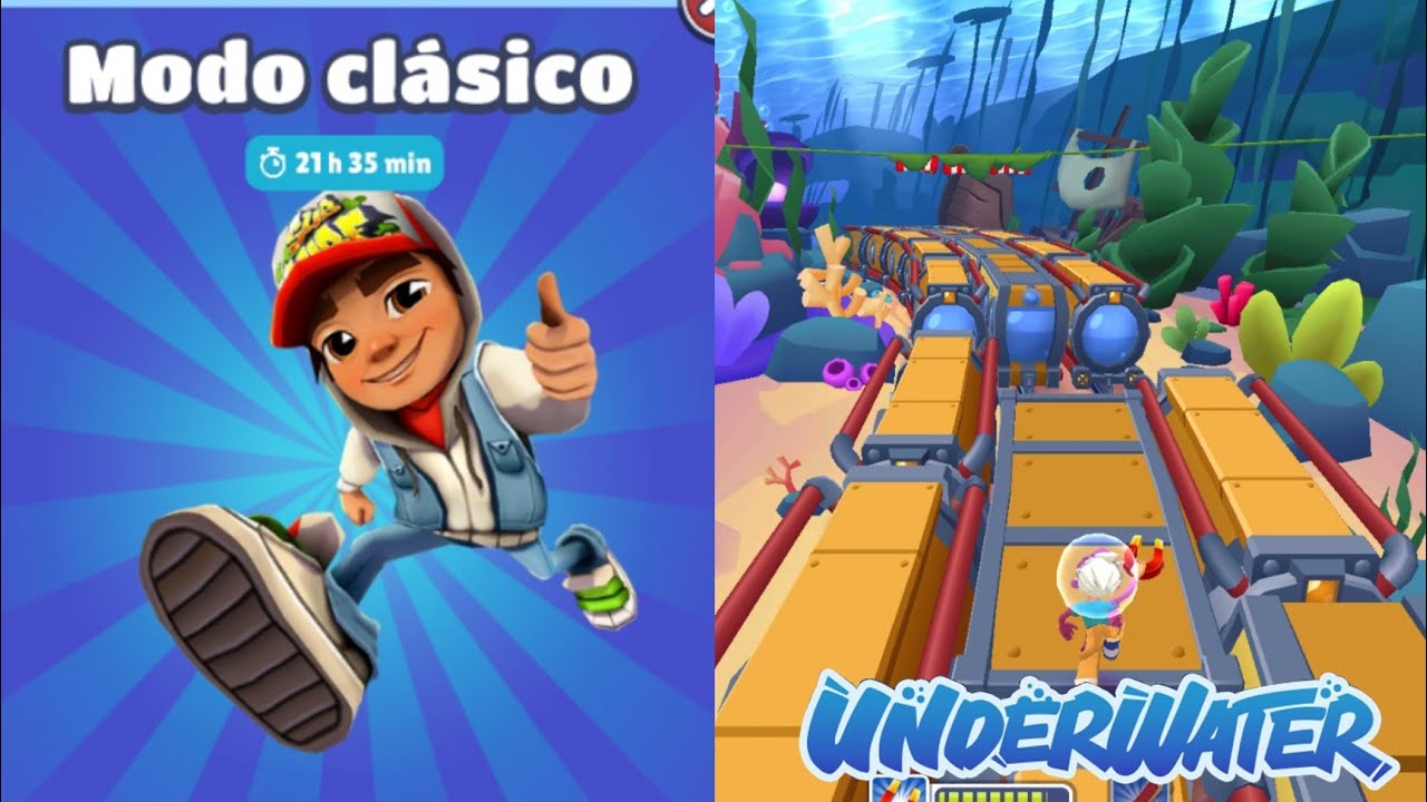 SUBWAY SURFERS UNDERWATER 2024 - AVENTURA SUBMARINA EN MODO CLÁSICO