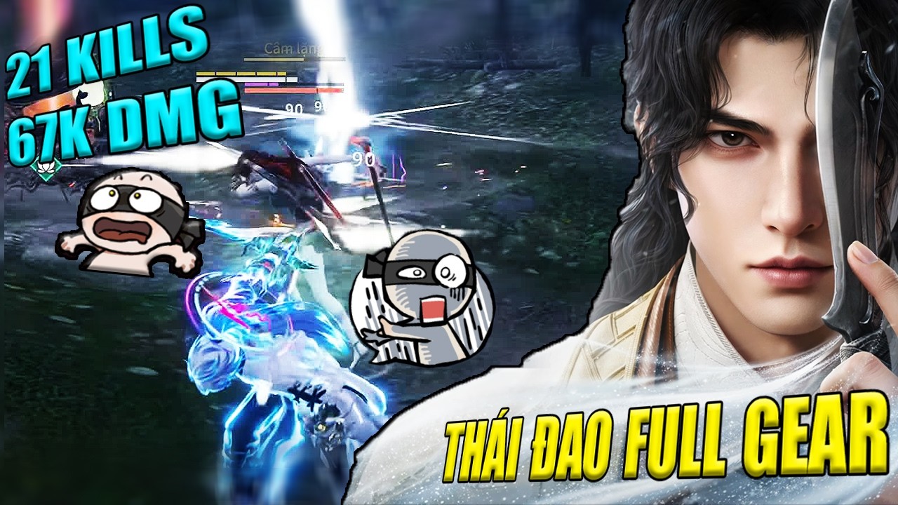 *OLD BUT GOLD* THÁI ĐAO Full Ngọc Vàng Và 21 KILLS 67K DMG Quá Khủng ? (XunHuan Li)🔥