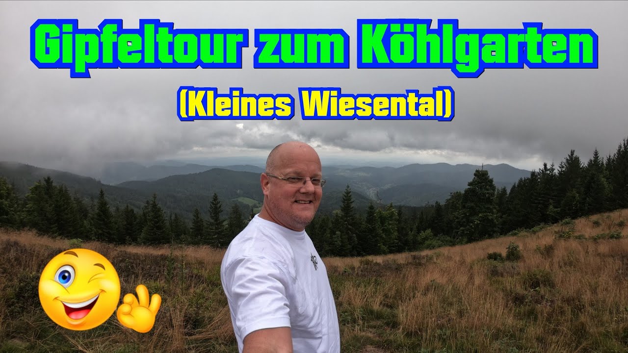 Stille Tour zum Köhlgarten (1.224 m.ü.NN) im Kleinen Wiesental (Ldkr. Lörrach)