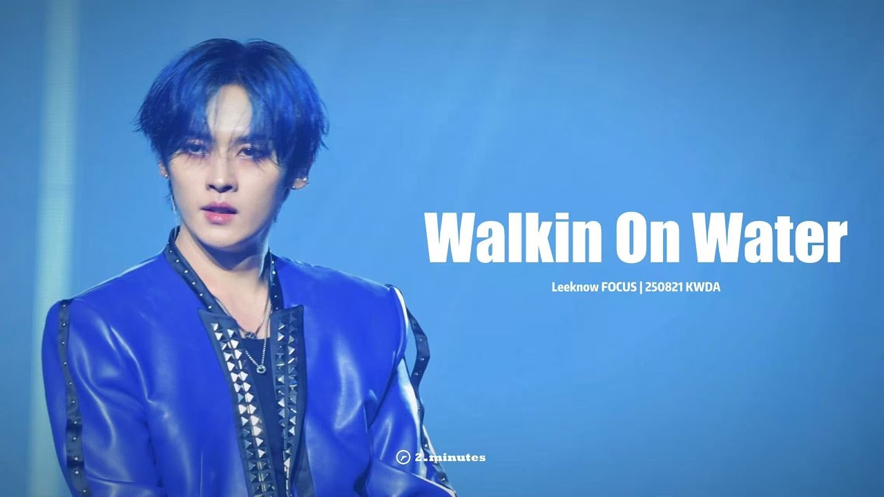 [4k Fancam]250821 KWDA LeeKnow 리노 'Walkin On Water'