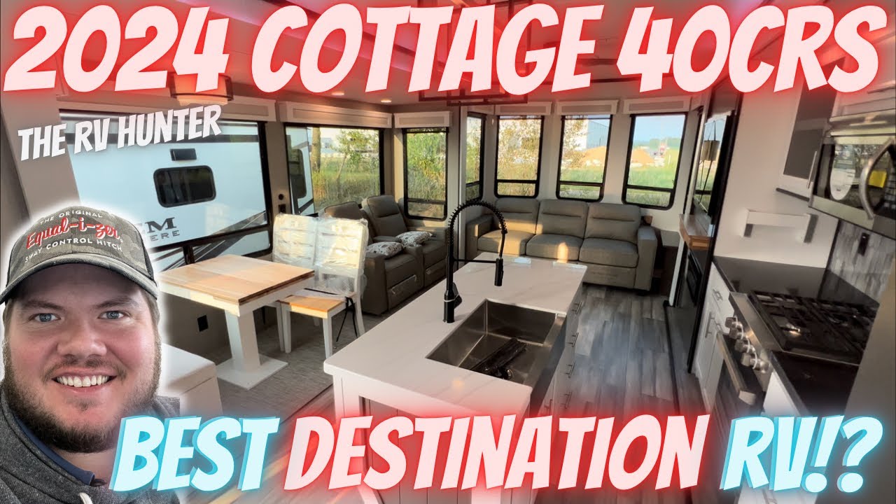 Best Rear Living Destination RV!? 2024 Cottage 40CRS by Cedar Creek