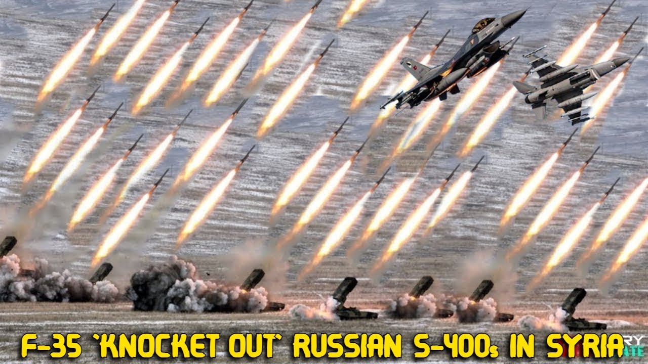 F 35 'KNOCKET OUT' Russian S 400s in Syria With Powerful Electronic Warfare!