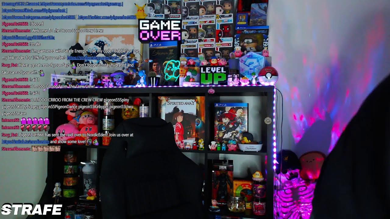 Pigeon In The Wild - Zelda Breath Of The Wild - Uwu stream !Strafe !socials
