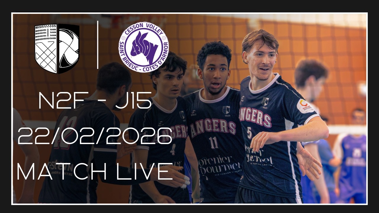 N3M - JOURNÉE 15 : SCO VOLLEY X CESSON SAINT-BRIEUC 
SCO VS CESSON