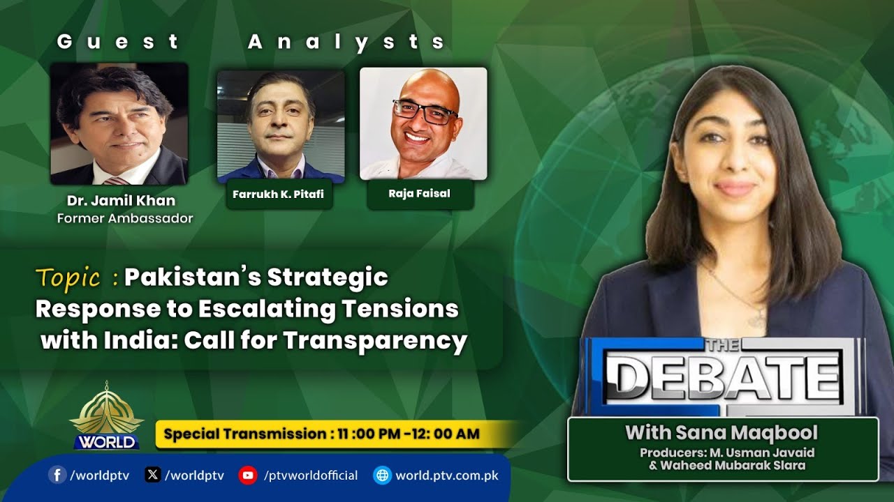 THE DEBATE SPECIL TRANSMISSION 01 - 05 - 2025  Pakistan&rsquo;s Strategic Move